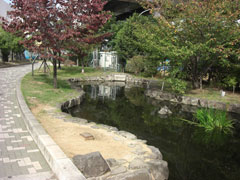 淀川駅周辺の池（イメージ）