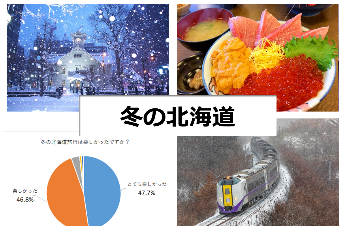 冬の北海道旅行ってどうなの？ 冬のイベント知名度、おいしかったグルメ、気候や交通手段などについて阪急交通社がアンケート調査を実施
