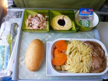 機内食ではベストワン！モーリシャス航空.jpg