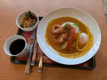 写真８シュリンプカレーとサラダソムタム.jpg