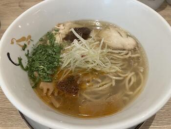 Konjiki Hototogisu_塩ラーメン