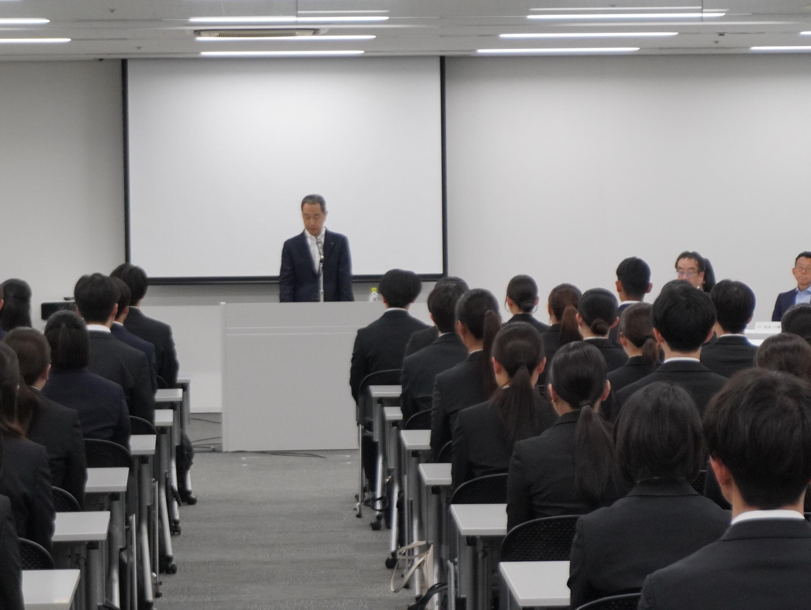 2026年度入社式が執り行われました